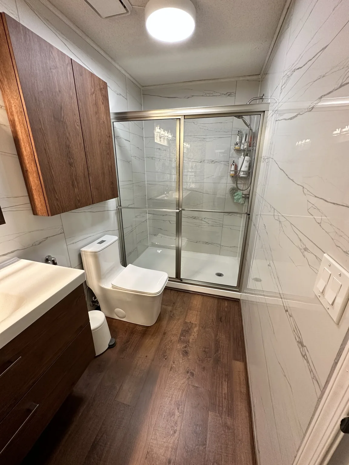 Master bathroom after