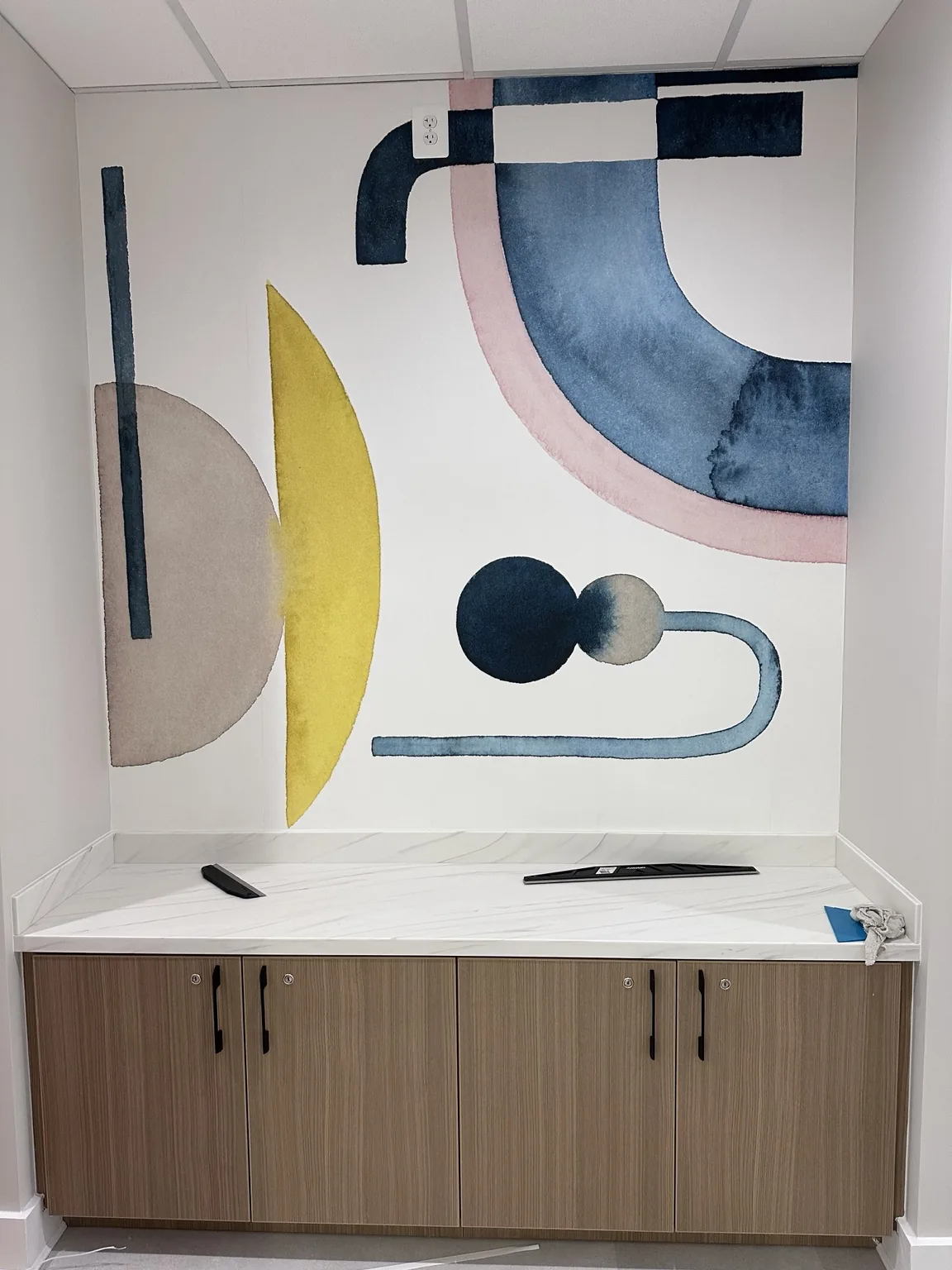 Wallpaper feature wall